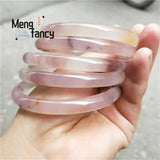Hetian Golden Silk Jade Bangle & Charms Fine Jewelry Set