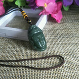 Natural Hetian Jade Avalokitesvara Jade Pendant Jewelry Lucky