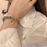 Natural Hetian Jade Bracelet Female Hand String Not Faded Senior Sense