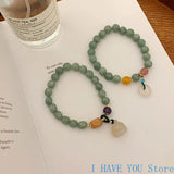 Natural Hetian Jade Bracelet Female Hand String Not Faded Senior Sense
