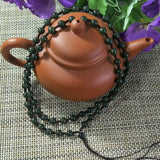 Hetian Jade Beads Necklace Lucky Exorcise Evil Spirits Auspicious Amulet