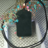 Natural Hetian Jade Carved Tiger Jade Pendant Lucky Amulet