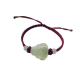 Hetian Jade Maitreya Lucky Charm Bracelet for Women