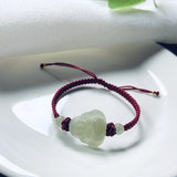Hetian Jade Maitreya Lucky Charm Bracelet for Women