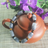Hetian Jade Qing hua Stone Bracelet Lucky Evil Spirits Exorcise Auspicious