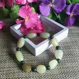 Natural Hetian Jade Bracelet Lucky Safety Auspicious Amulet