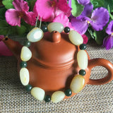 Hetian Jade Random Stone Bracelet Lucky Safety Auspicious Amulet