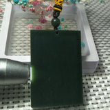 Natural Hetian Jade Safety Jade Pendant Lucky Exorcise Evil Spirits