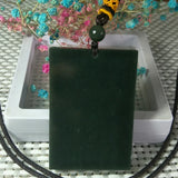Natural Hetian Jade Safety Jade Pendant Lucky Exorcise Evil Spirits