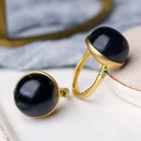 Hetian Jade Silver Ring Chinese Bamboo Charm Women's Jewel