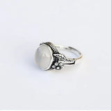 Hetian Chalcedony Silver Charm Women's Jewelry