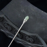 Hetian Jade Magnolia Hairpin Ancient Rhyme Hair Accessory