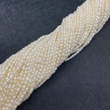 Freshwater Pearls Rice Shaped Necklace Cultured Pearl Beads DIY 2-13mm