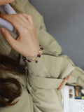 Natural High Uruguayan Amethyst Bracelet All-match Style Girl Fine Jewelry