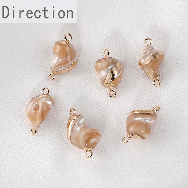 Hand-made Horseshoe Bag Double-hanging Necklace