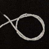 Horseshoe Shell Tube Beads 3x7mm Mother-of-pearl Long Tube Beads