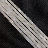 Horseshoe Shell Tube Beads 3x7mm Mother-of-pearl Long Tube Beads