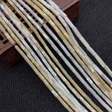 Horseshoe Shell Tube Beads 3x7mm Mother-of-pearl Long Tube Beads