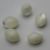 Natural Horseshoe Snail Shell Oval Rice Beads Loose Spacer Bead