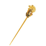 Hotan Jade Enamel Peacock Hanfu Hair Accessory Chinese Tiara