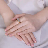 Hotan Purple Jade Adjustable Ring Retro Chinese Bohemian Silver Jewelry