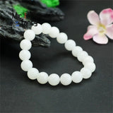 Hotan Sheepskin Jade Beads Bracelet Charm Jewelry