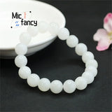 Hotan Sheepskin Jade Beads Bracelet Charm Jewelry