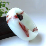 Kids Hotan Jade Chicken Blood Gobi Bracelet