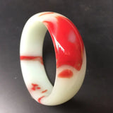 Kids Hotan Jade Chicken Blood Gobi Bracelet