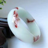 Kids Hotan Jade Chicken Blood Gobi Bracelet