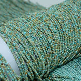 Hu Bei Turquoise Small Round Bead 1.9-2.5mm