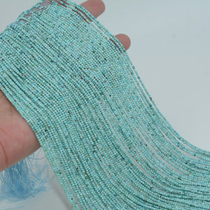 Hu Bei Turquoise Small Round Bead 1.9-2.5mm