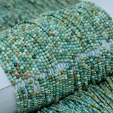 Hu Bei Turquoise Small Round Bead 1.9-2.5mm