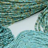 Hu Bei Turquoise Small Round Bead 1.9-2.5mm