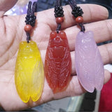 Natural Ice Agate Chalcedony Make a splash Pendant