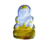 Natural Ice Chalcedony Guanyin Pendant Agate Men's Joker Pendant