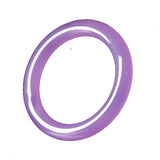 Natural Ice Violet Jade Bracelet Women's Purple Round Bar