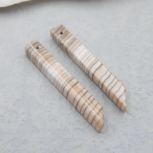 Indonesian Wood Earrings Bead Customized Gem Gift