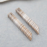 Indonesian Wood Earrings Bead Customized Gem Gift