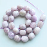Natural Kunzite Beads 10-13mm 15inch Strand DIY Jewelry Making Pendant Necklace