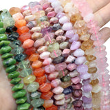 Mixed Natural Stone Beads - Agates Amethysts Quartz Apatite Rhodonite Aquamarine