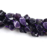 Natural Amethyst Irregular Spacer Beads 15*22mm for DIY Jewelry Making