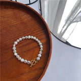 Baroque Freshwater Small Pearl Bracelet Elegant Gift Jewelry