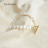 Baroque Freshwater Small Pearl Bracelet Elegant Gift Jewelry