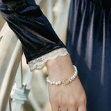Baroque Freshwater Small Pearl Bracelet Elegant Gift Jewelry