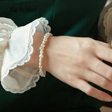 Baroque Freshwater Small Pearl Bracelet Elegant Gift Jewelry