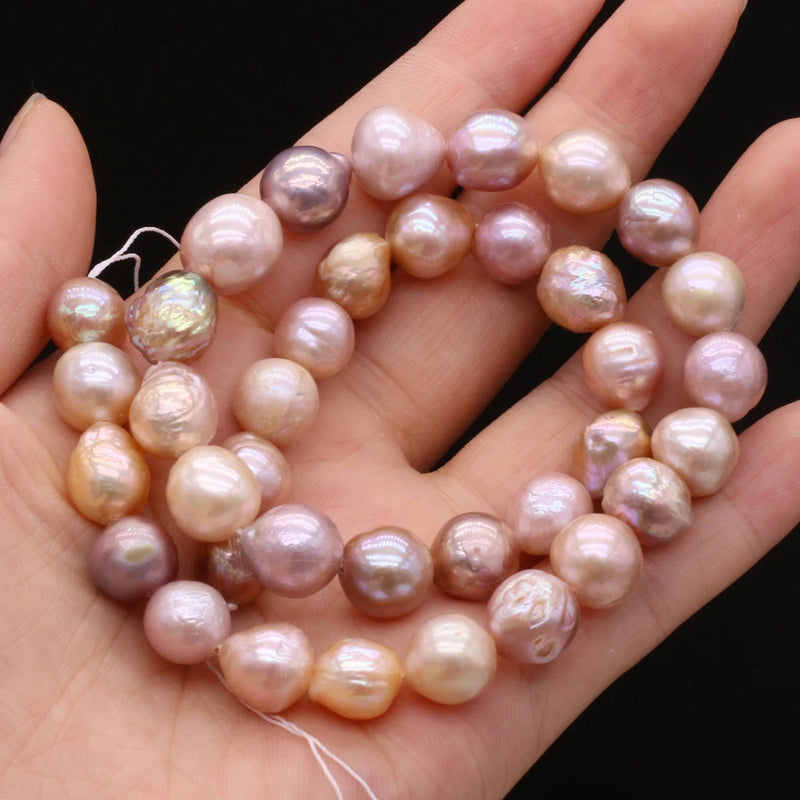 Baroque Pearl Beads Freshwater Loose Spacer Beads for Jewelry Making DIY