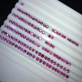 Natural Tourmaline Loose Beads Smooth Interval Bead Jewelry DIY