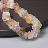 Natural Citrine Amethysts Mix Rough Quartz 10-13mm Crystal Beads