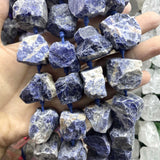 Natural Irregular Raw Stone Rough Lapis Amethyst Citrine Amazonite Beads